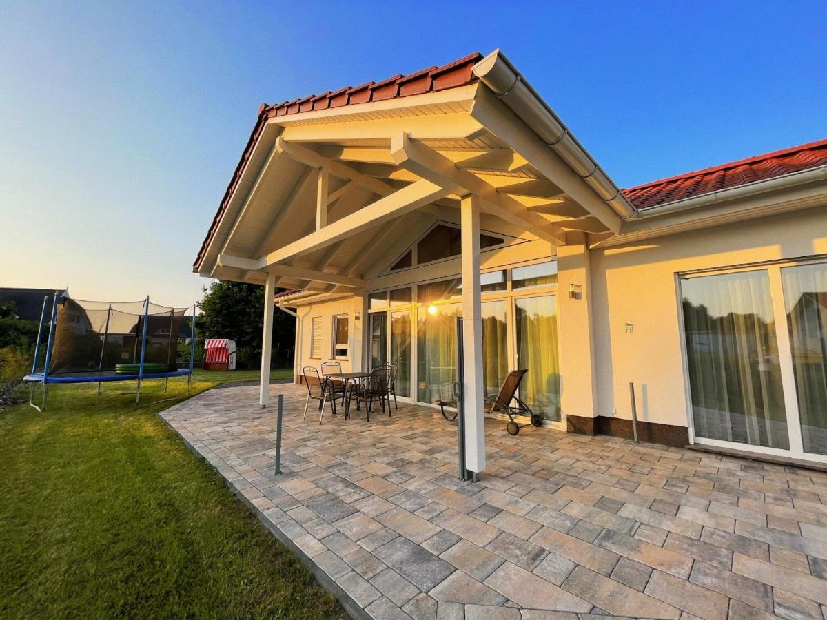 Modernes Ferienhaus Mit Eigenem Garten Und Terrasse - Ferienhaus Bauernrose Trent Exterior foto